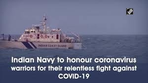 IAF, Navy Conduct rehearsals ahead of its ceremony to honour corona warriors..